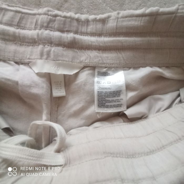 Стильные, фирменные льняные палацо  и кожанные балеткии