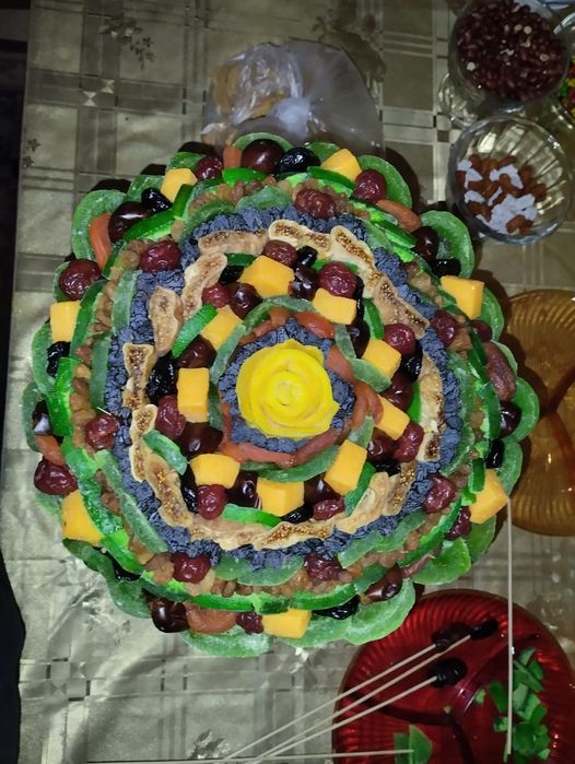 Букеты из сухофруктов