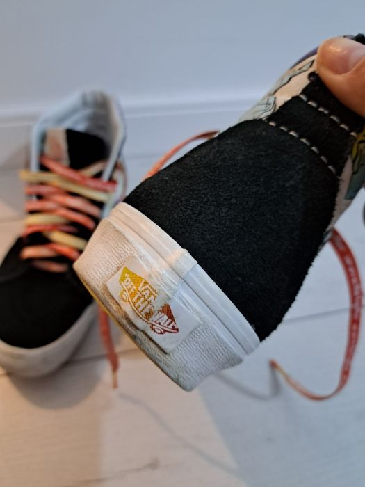 Ghete piele vans marimea 38.5 24.5  cm