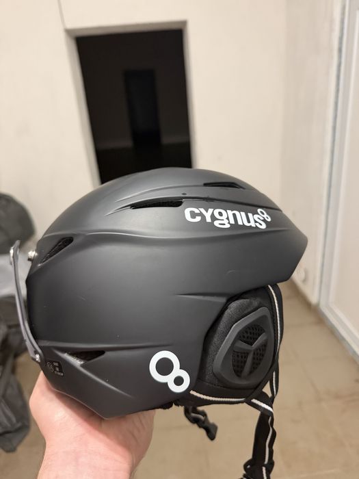 Casca cygnus ski+ ochelari