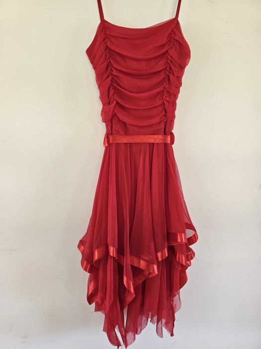 Официална Червена рокля