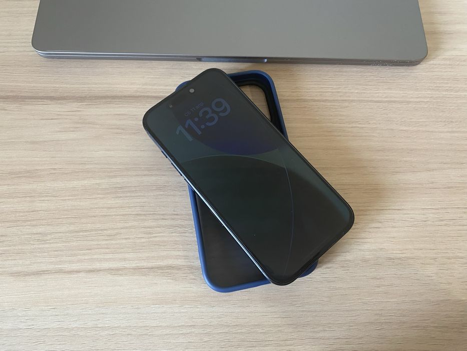 IPhone 15 pro синий титан