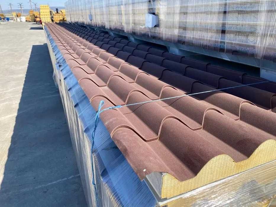 Panouri cu spuma PUR stoc permanent perete si acoperis