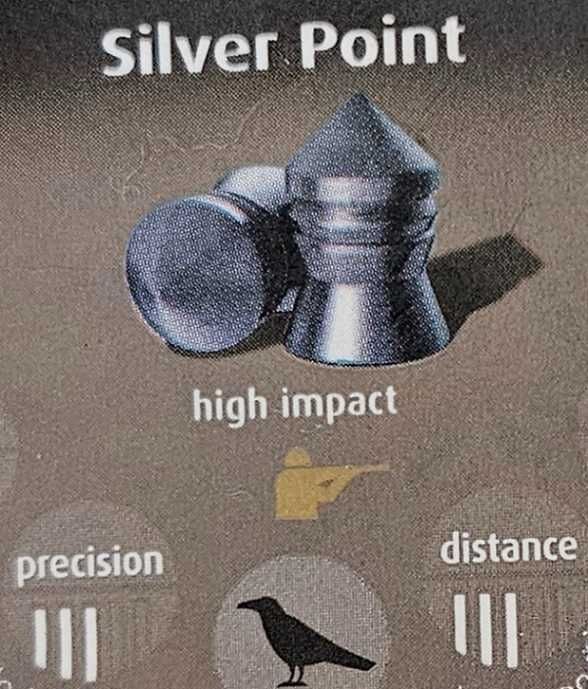 Чашки съчми за въздушна пневматична 5,5 мм H & N Silver Point 200 броя