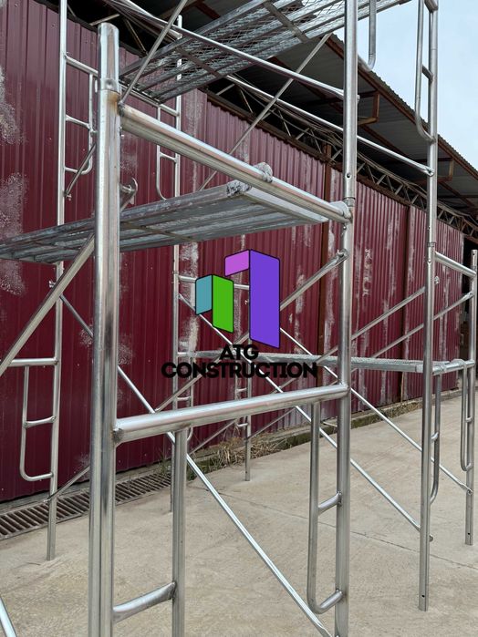 Фасадные строительные леса, оцинкованные конструкции, легкий вес Китай