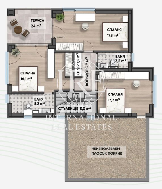 Къща в Варна, област-с.Близнаци площ 215 м2 цена 292400 евро с камина