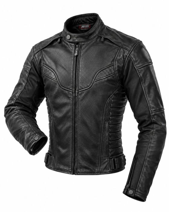 Geaca moto piele naturala SM Racewear Hiflow mărimea M, L, XL Nouă!