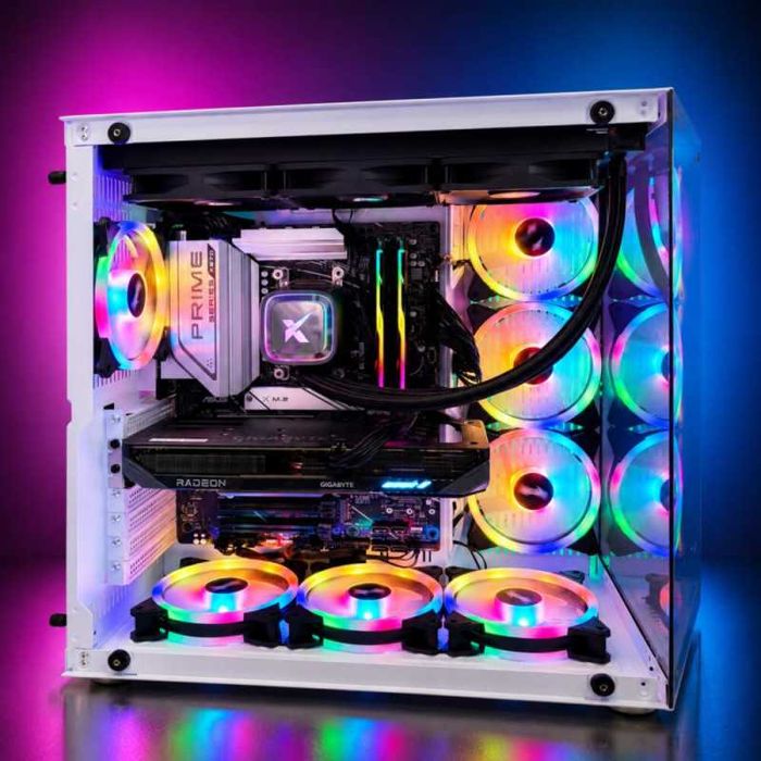 Calculator Gaming, AMD Ryzen 9 7950X, 32GB RAM DDR5, NVMe 1TB, Placa Video GIGABYTE Radeon RX 9060 XT 16GB