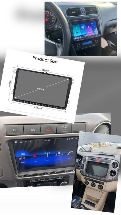 Navigatie Vw Passat,Golf,Tiguan,Jetta,Amarok,Touran,Sharan,Skoda,Seat