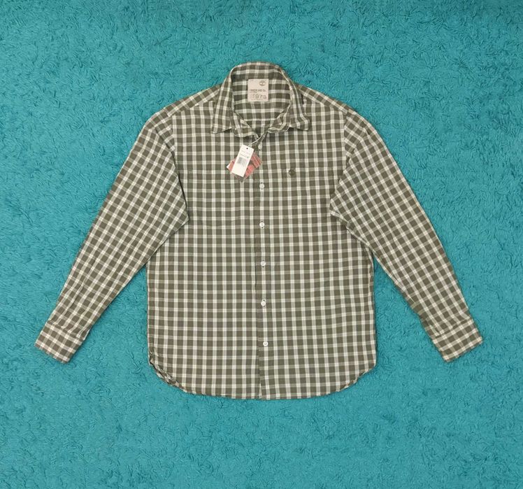Camasa Timberland - Checkered Green
