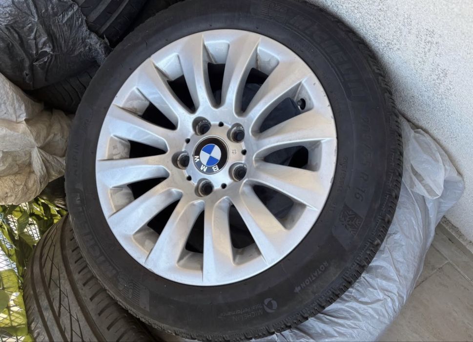 Jante style 282 R16 Bmw Seria 1 3 E90 E87 Anvelope Michelin All season 205/55/16 2023