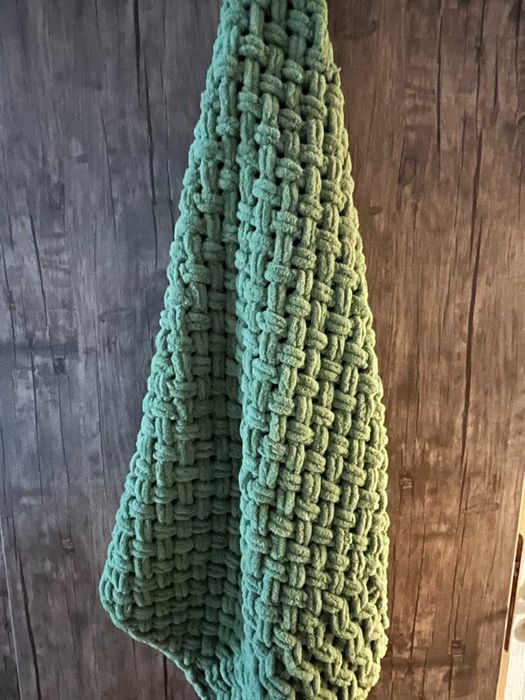 Пухкави плетени одеяла Ализе ръчна изработка, идеален подарък за бебе