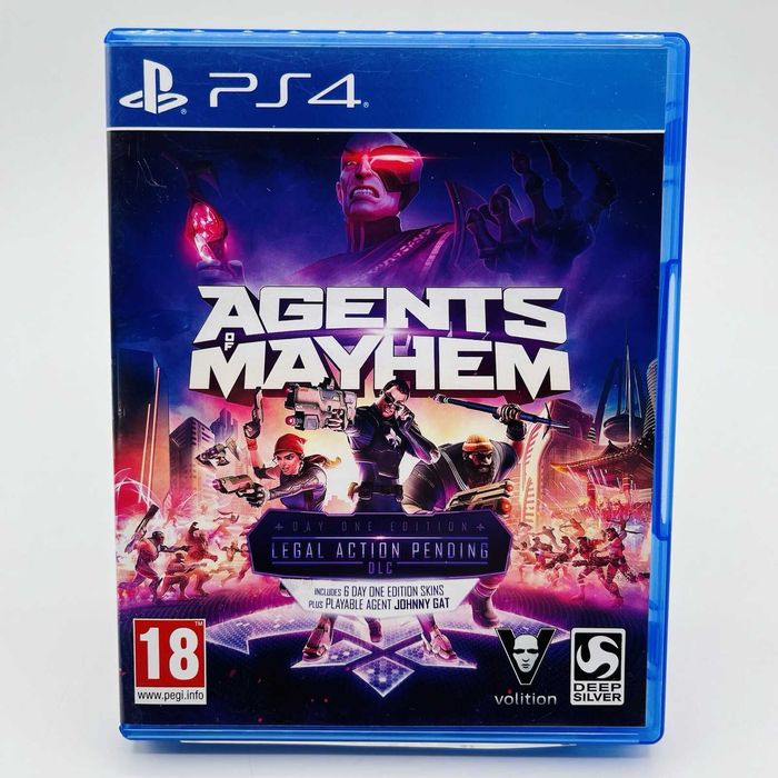 Agents of Mayhem PlayStation 4 PS4 ПС4 PS5 PlayStation 5