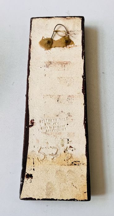 Farfurie / Placheta ceramica de perete Helmut Schäffenacker