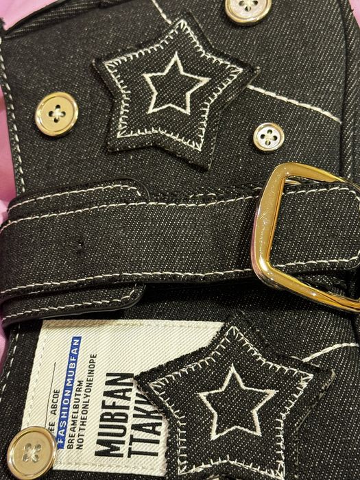 Джинсовая y2k сумка