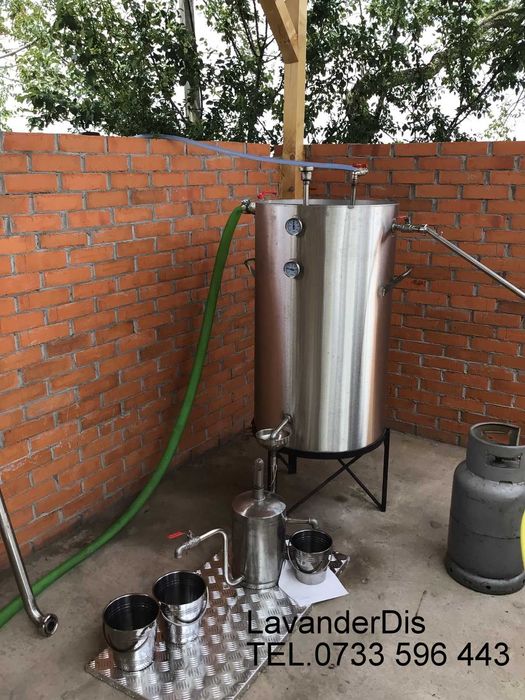 Instalatie completa pentru distilat Lavanda.Livrare Oriunde