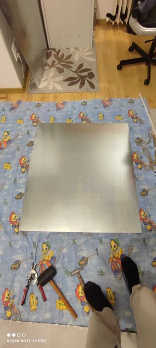 Vand doua colide tabla zincata