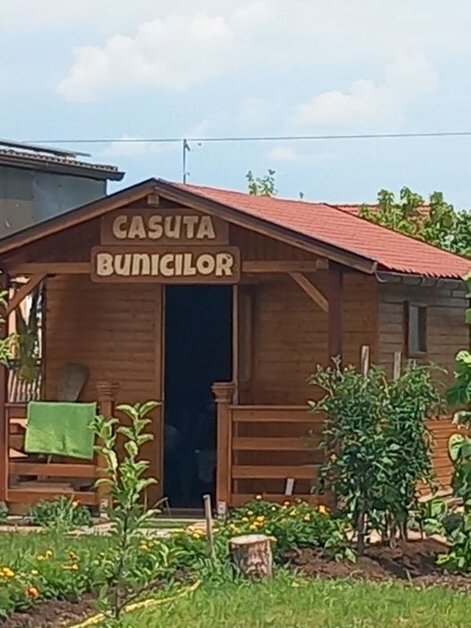 Balansoar (leagan) pergole cabanute