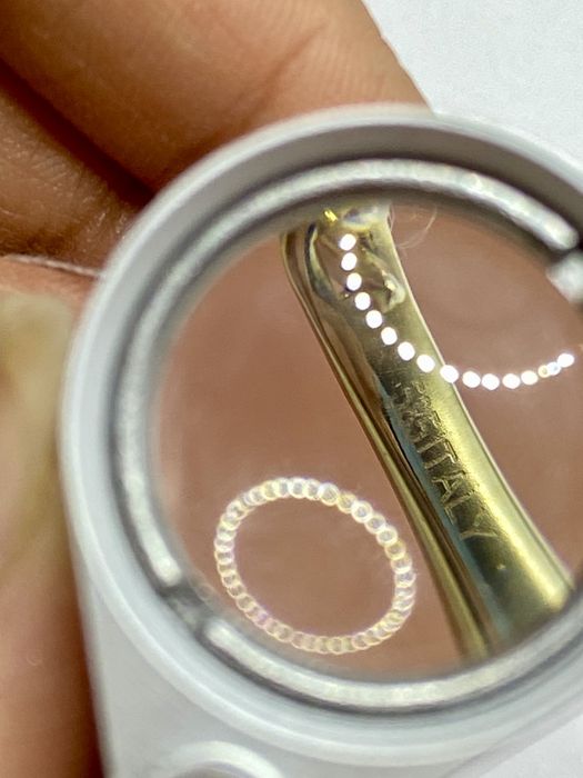 Золотые серьги 585 | 3,51 гр. Шипы