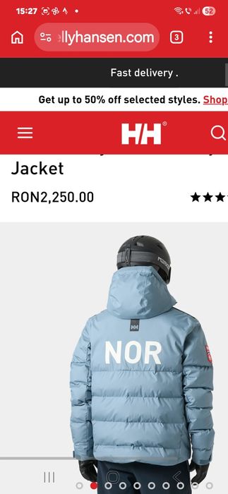 HellyHansen geaca ski noua XL