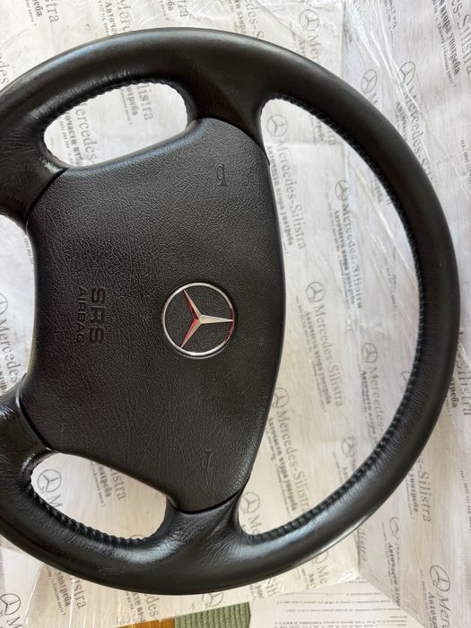 Оригинален  кожен волан Мерцедес МЛ W163  face Mercedes ML