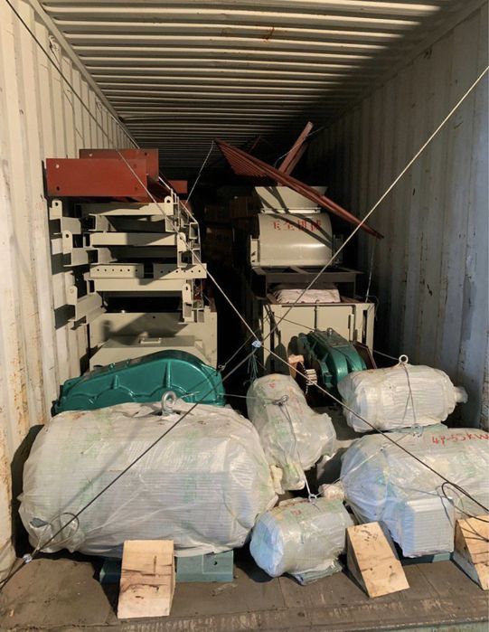 Гишт завод Пресс 45/45 полный комплект каралари контенерлари билан!