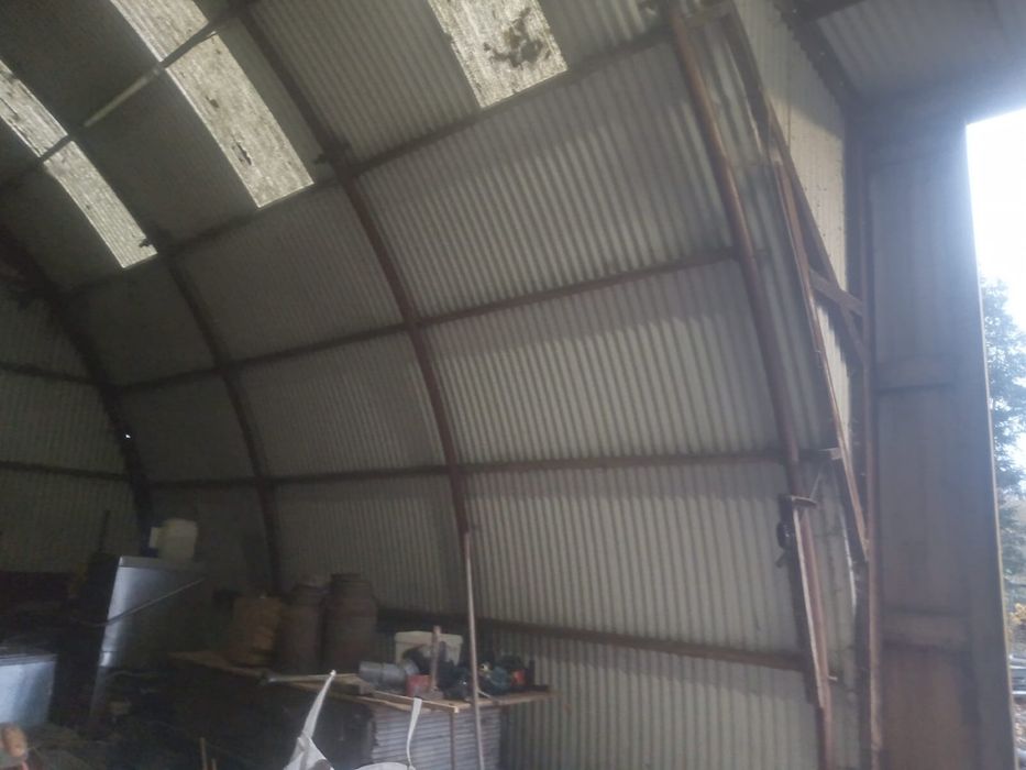 Hala Metalica Semirotunda 15x30