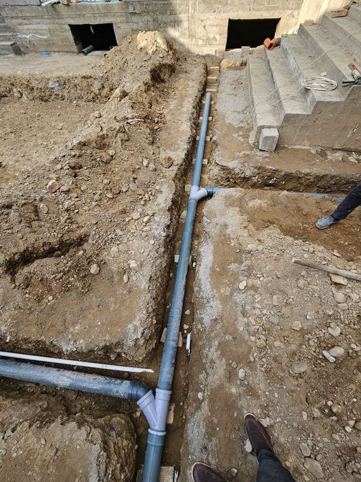 Santexnik Kanalizatsiya Vodapiravot qazish ishlari qilamiz