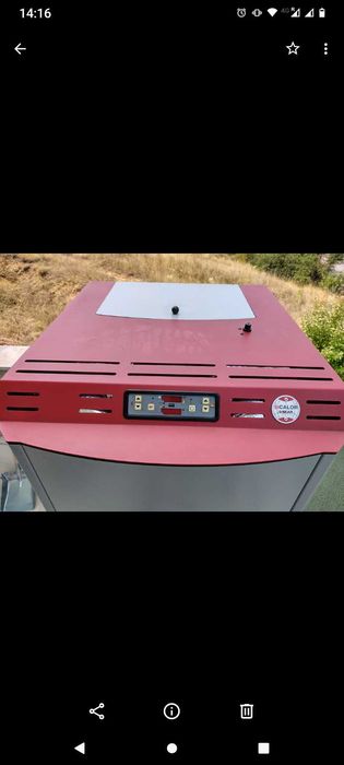 Пелетна камина с водна риза Sicalor