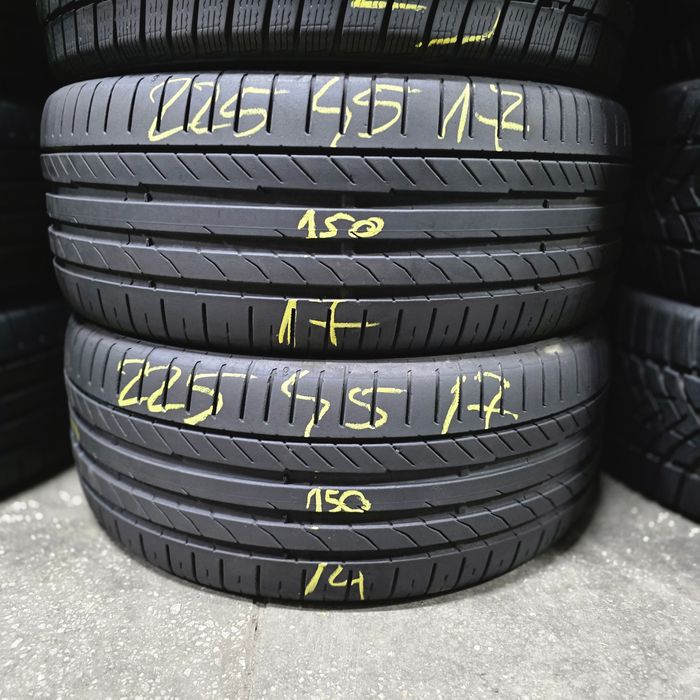 2x 225/45/17 VARA CONTINENTAL Stare excelenta
