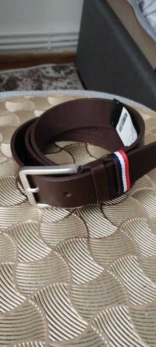 Două curele din piele Jack & jons maro și negru