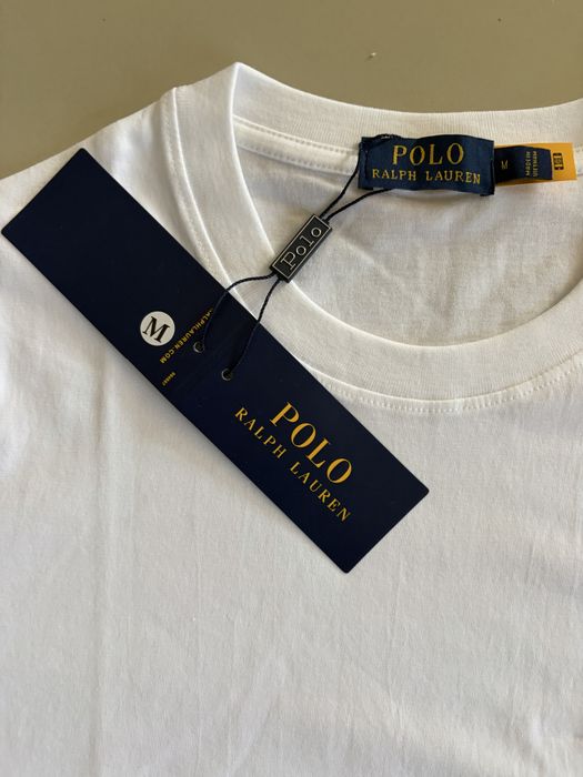Tricou Polo ralph lauren Alb M