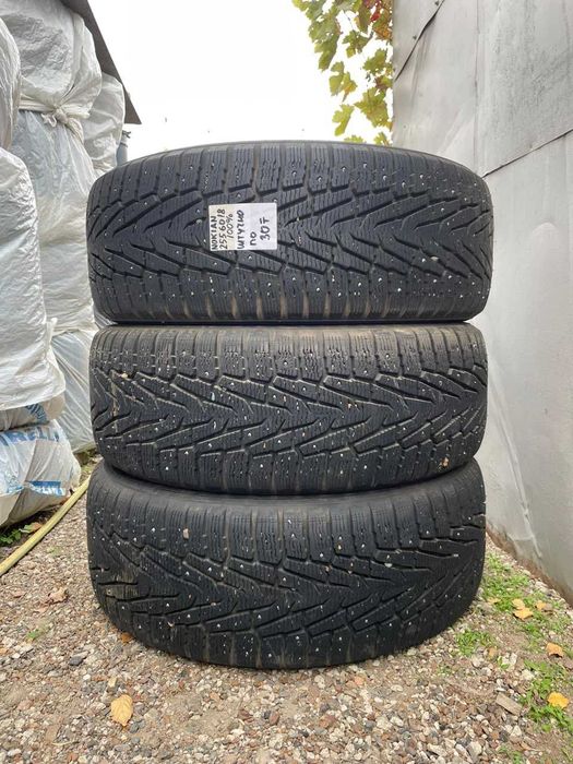 3шт Nokian 255 60 R18