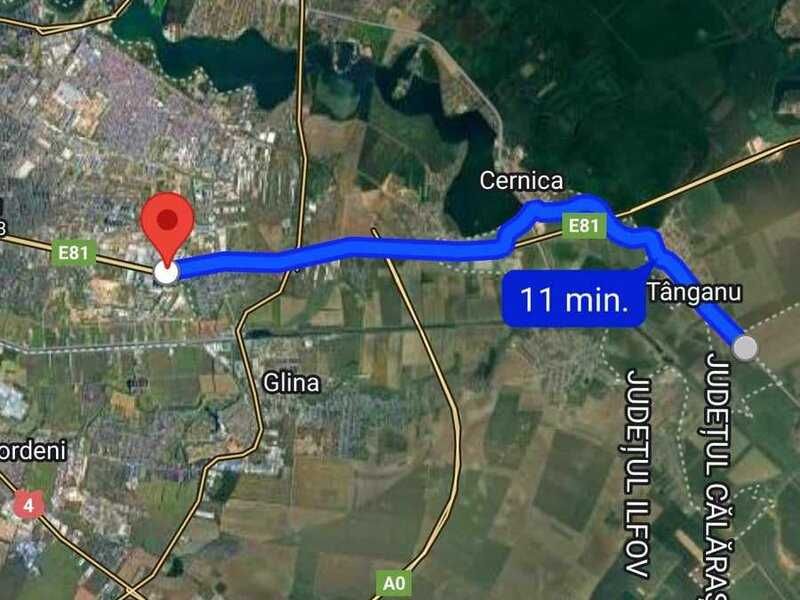 Teren Cernica Tanganu 920mp intravilan