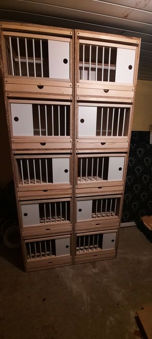 Boxe porumbei din pal