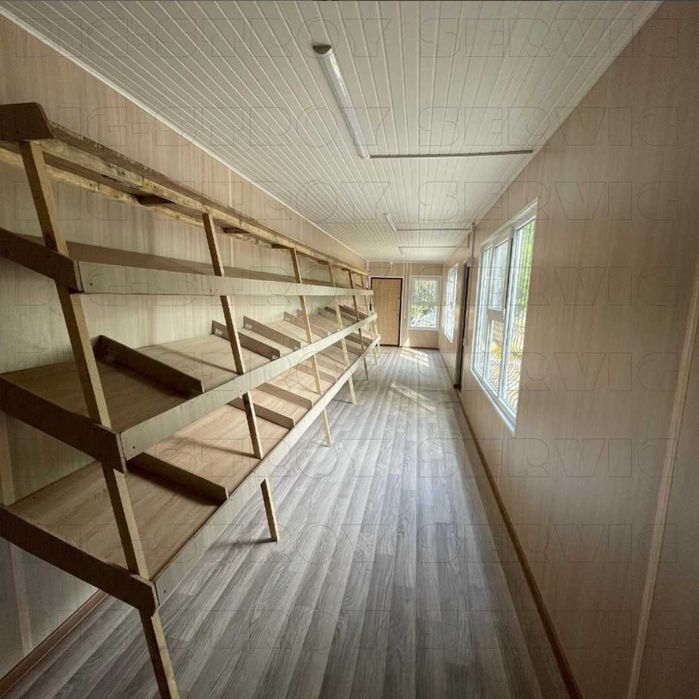 ОВОЩНОЙ магазин из 40ф контейнера