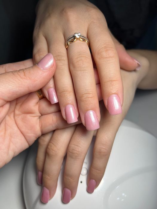 Маникюр с покрытием