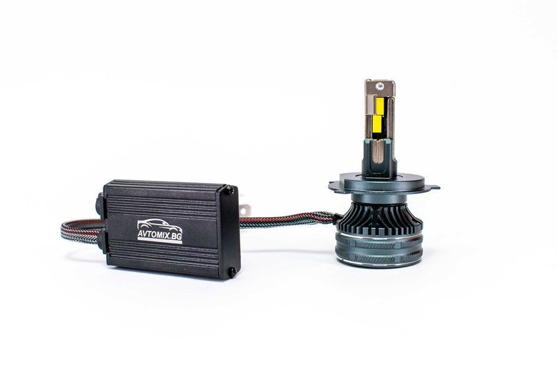 LED Крушки Н4 100w 10000LM,12-24v canbus 1 ГОДИНА ГАРАНЦИЯ