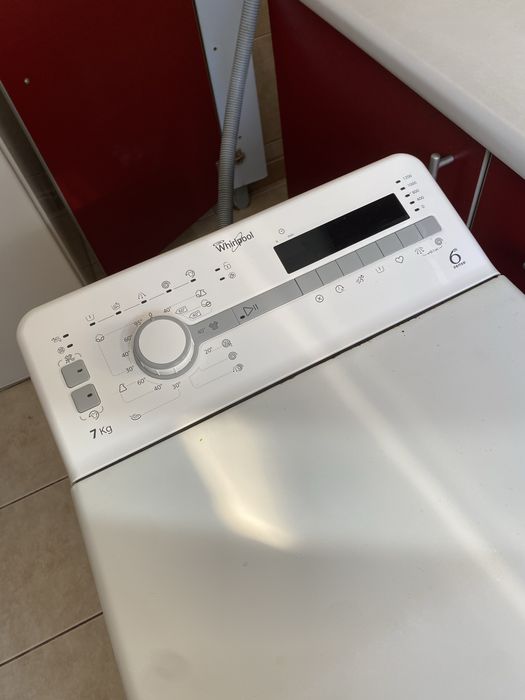 Mașină spălat verticală Whirlpool TDLR 70210, 7 kg, 1200 RPM, Clasa A+++