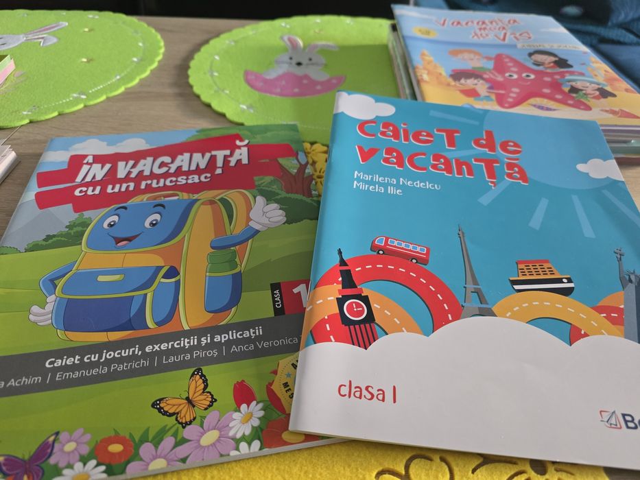 Caiete auxiliare NOI, de lucrat pe ele CLASELE 0-4