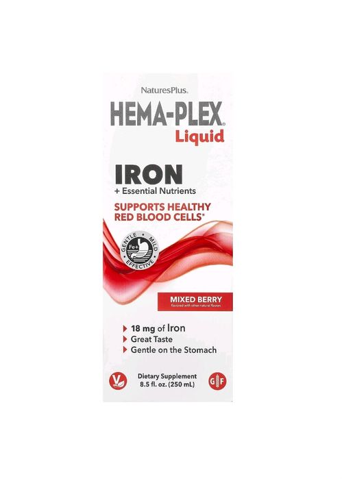 ДОСТАВКИ НЕТ Жидкий Hema Plex для детей, взрослых, беременных Made USA