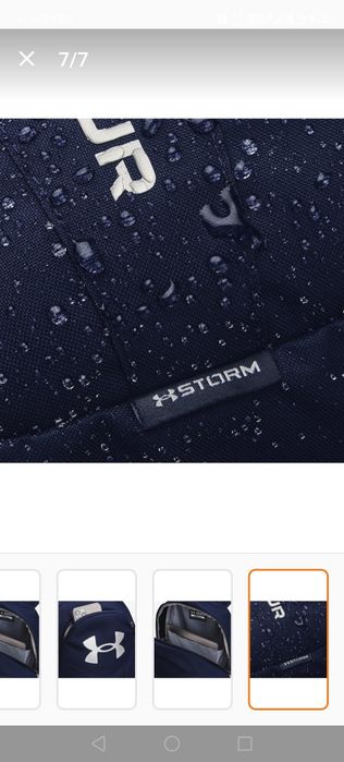 Раница Under Armour Hustle lite тъмносиня