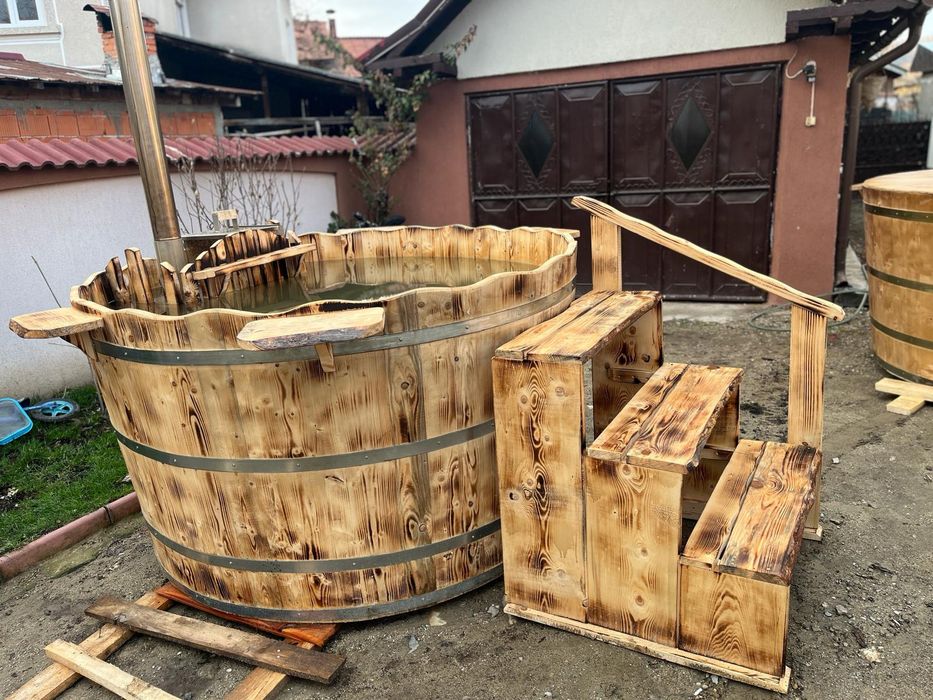 Ciuber lemn ,cada lemn ,hot tube