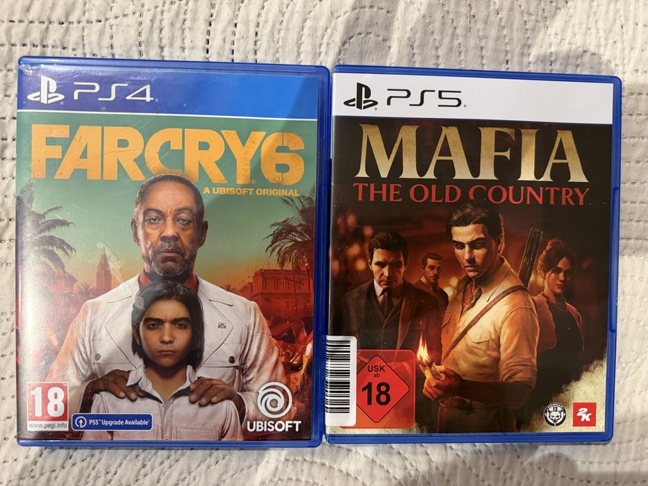 Mafia the old country и Farcry 6 за PS5