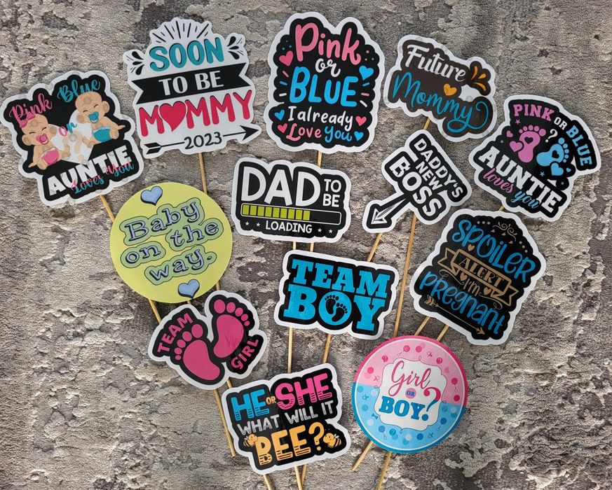 Propsuri / stegulețe cu mesaje amuzante pentru evenimente