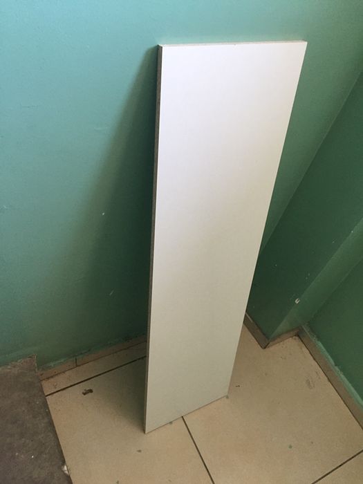 ЛДСП белый Томский 120х22х16