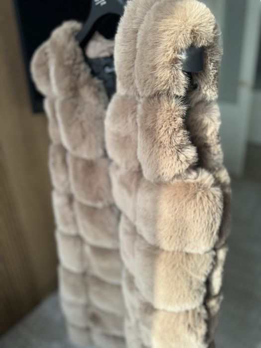 Жилет натуральный мех