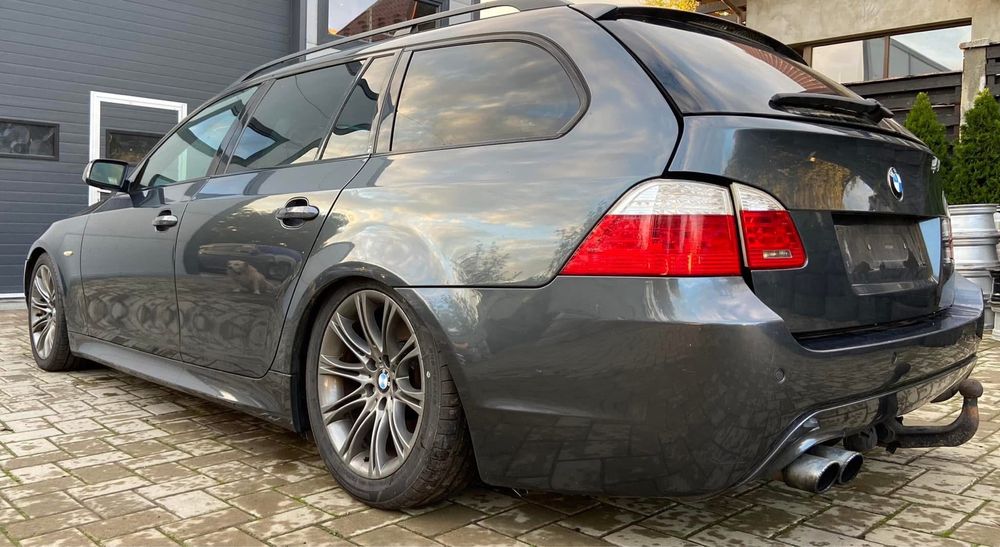 Dezmembrez BMW 535d Lci E61 3.0D Bi-turbo 286cp, M PACK,Navi,volan M