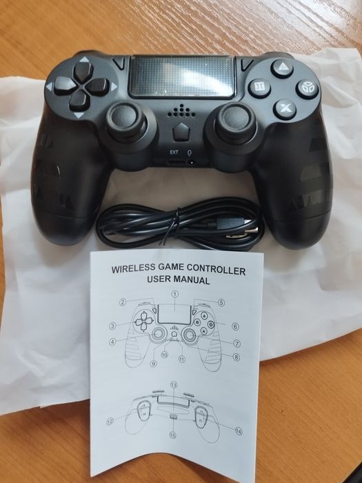 Безжичен геймърски контролер за PS4