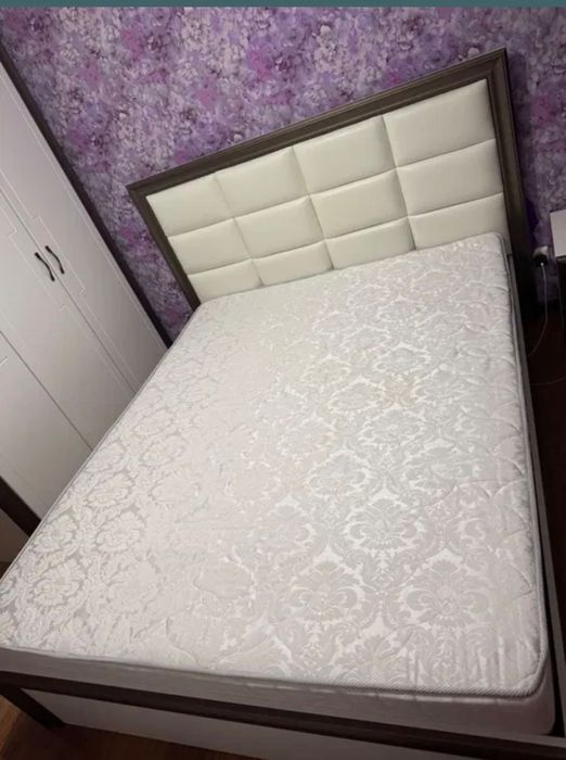 Кровать тумба матрас